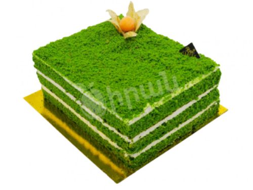 Bee Sweet Cake green velveteen